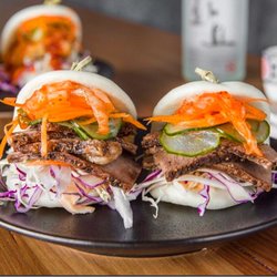 JAN CHI Korean Feast - Braised brisket bun