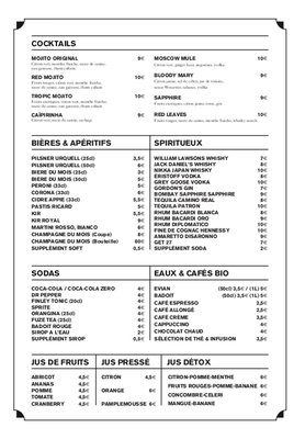 Menu photo 3 Harper's Paris, 75