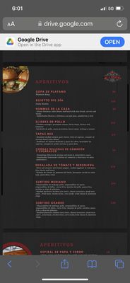 Menu photo 1 Kairos Gastrobar Isabela, PR