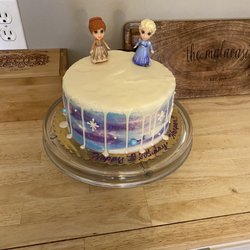 The Kakery - 8 inch decorated birthday cake