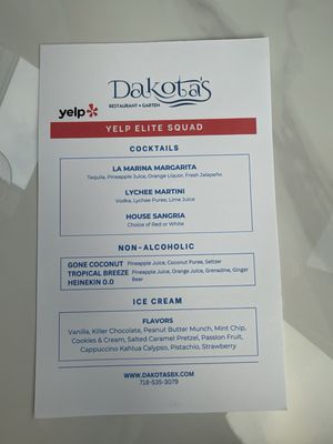 Menu photo 1 Dakota’s On The Cove Bronx, NY