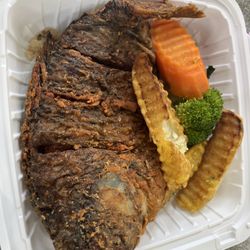 Best Food Salad Bar - Jamaica Market Food Court - My payday meal.