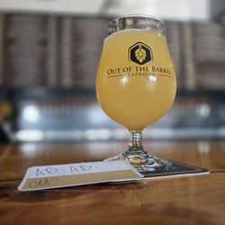 Out of the Barrel - Bubble Dust, Moonraker NE DIPA