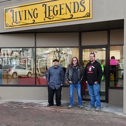 Living Legends Tattoo and Piercing - Owners Jay and Mike with artist Fred.