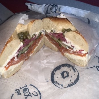 The Lox - Lox bagel $13 - Breakfast & Brunch Near Me - Columbus, Ohio