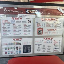 Kirt's Drive-In - Menu