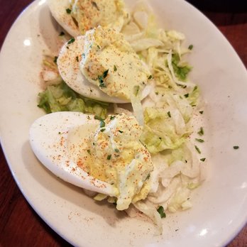 Coconuts - Deviled eggs - Seafood Near Me - Fort Lauderdale, Florida