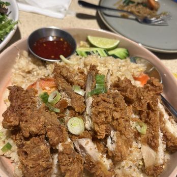 Khao Hom - Fried chicken over fried rice - Thai Near Me - Hayward, California