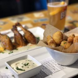Reset - Cheese curds and duck legs