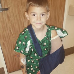 Kalle Stidham, MD - Day after surgery