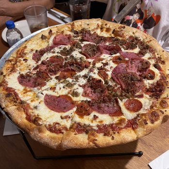Dinapoli's Fire House - Large Meats Pizza - Pizza Near Me - Apple Valley, California