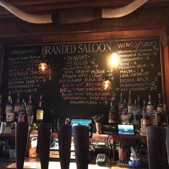 Branded Saloon - Beer list! It changes though - Bars Near Me - Brooklyn, New York Branded Saloon - Beer list! It changes though - Bars Near Me - Brooklyn, New York