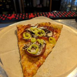 I ordered a slice. I ordered a slice.