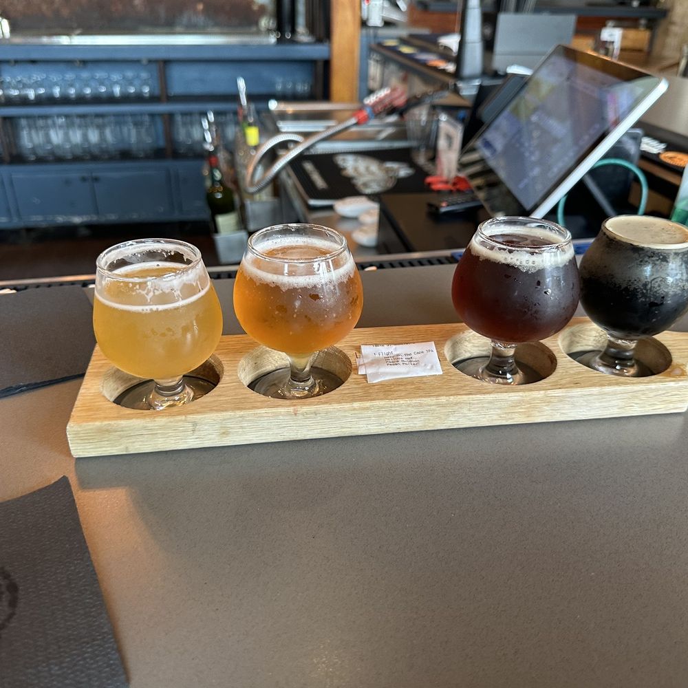 Float The River Brewing - Her flight - American Near Me - Liberty Hill, Texas Float The River Brewing - Her flight - American Near Me - Liberty Hill, Texas