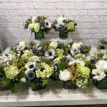Acorn Floral - Dinner party with a green and white color palette and lots of pods! - Florists Near Me - Seattle, Washington