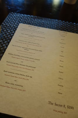 Menu photo 8 Stages At One Washington Dover, NH