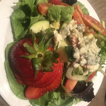 The Knotted Apron - Summertime Strawberry Goat Cheese Salad - Caterers Near Me