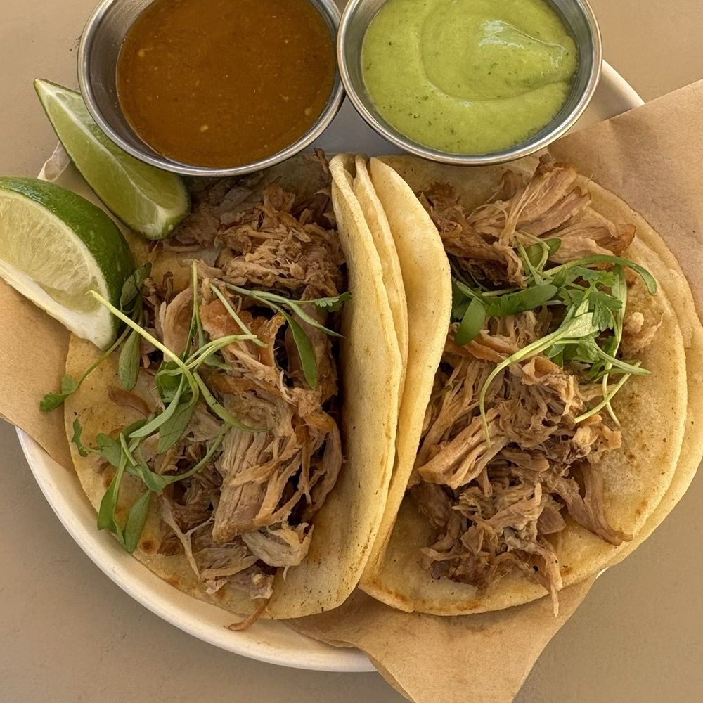 Luna Bistro Cafe - Carnitas tacos - New American Near Me - Long Beach, California Luna Bistro Cafe - Carnitas tacos - New American Near Me - Long Beach, California