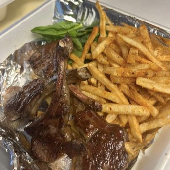 Worldwide Eatz - Lamb lollipops with fries - Tacos Near Me - Washington, Pennsylvania Worldwide Eatz - Lamb lollipops with fries - Tacos Near Me - Washington, Pennsylvania