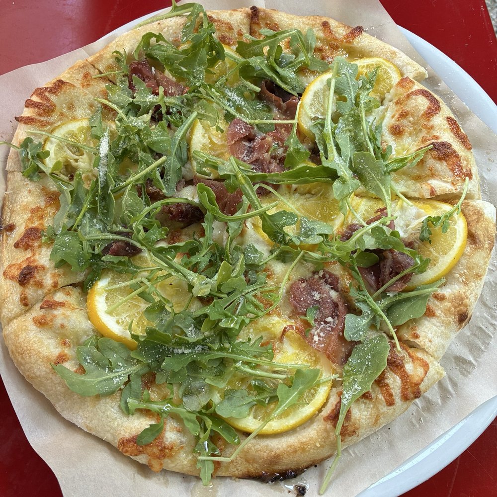 Corkscrew Cafe - Meyer Lemon Pizza - American Near Me - Carmel Valley, California Corkscrew Cafe - Meyer Lemon Pizza - American Near Me - Carmel Valley, California