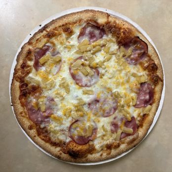 Papa Murphy's - Medium Canadian Bacon and Pineapple after baking - Pizza Near Me - Apache Junction, Arizona Papa Murphy's - Medium Canadian Bacon and Pineapple after baking - Pizza Near Me - Apache Junction, Arizona
