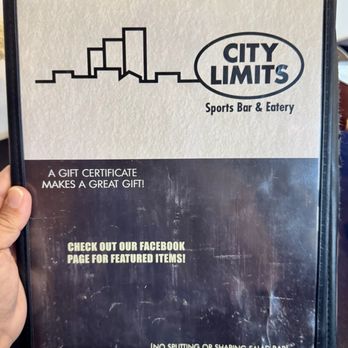 City Limits Bar and Grill - 07.06.25 menu cover - New American Near Me - St. Ansgar, Iowa City Limits Bar and Grill - 07.06.25 menu cover - New American Near Me - St. Ansgar, Iowa