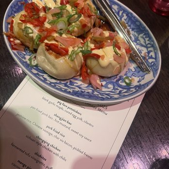 Duck Duck Goat - Pan seared pork buns - Chinese Near Me - Chicago, Illinois Duck Duck Goat - Pan seared pork buns - Chinese Near Me - Chicago, Illinois