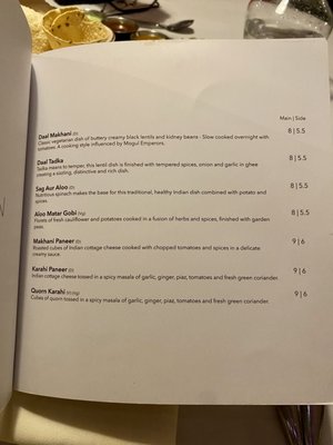 Menu photo 1 Panache Sutton Coldfield, XWM