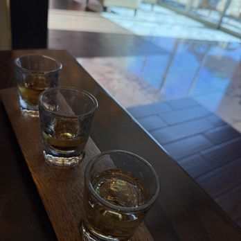 Bull & Bourbon Steakhouse - Glenlivet flight. Highly recommended!! - Steakhouses Near Me - El Cajon, California Bull & Bourbon Steakhouse - Glenlivet flight. Highly recommended!! - Steakhouses Near Me - El Cajon, California