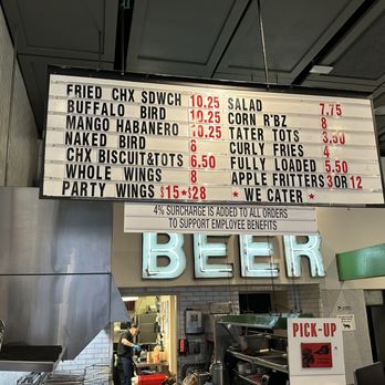 The Bird - Menu - Chicken Shop Near Me - San Francisco, California The Bird - Menu - Chicken Shop Near Me - San Francisco, California