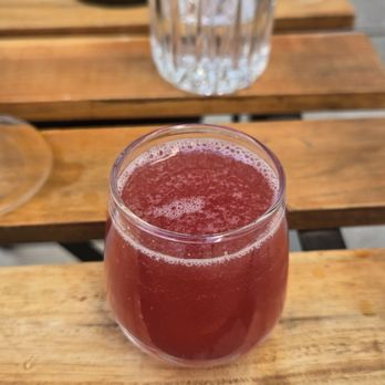 The Black Cat - Don't even know what this watermelon amazement was but please get it - Wine Bars Near Me - Livermore, California