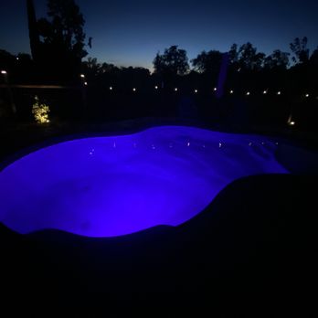 Premier Pools & Spas - Pool lights at night - Pool & Hot Tub Service Near Me - Rancho Cordova, California Premier Pools & Spas - Pool lights at night - Pool & Hot Tub Service Near Me - Rancho Cordova, California