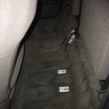 713 Steam - Backseat after the wash - Auto Detailing Near Me - Houston, Texas
