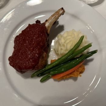 The Wild Rose - They make a wonderful pork chop. It's a nice size and the sauce was truly outstanding! - New American Near Me - South Jordan, Utah The Wild Rose - They make a wonderful pork chop. It's a nice size and the sauce was truly outstanding! - New American Near Me - South Jordan, Utah