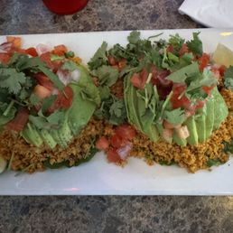 Nutty tacos. No way to eat them like a wrap/tacos. Only way to tackle was with a knife and fork Nutty tacos. No way to eat them like a wrap/tacos. Only way to tackle was with a knife and fork