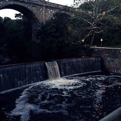 Wissahickon Train Station - Beautiful wissahickon falls. Great at sunset and has a trail