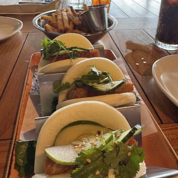 Maui Brewing - Pork belly bao buns - Brewpubs Near Me - Lahaina, Hawaii Maui Brewing - Pork belly bao buns - Brewpubs Near Me - Lahaina, Hawaii