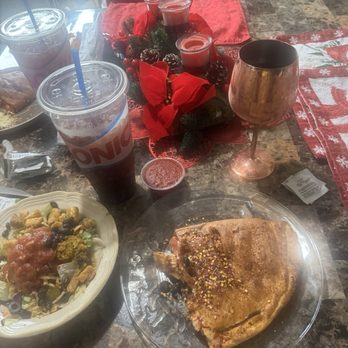More Than Pizza - Mt GREAT chicken veggie calzone lunch 1/2!! - Pizza Near Me - Clovis, California