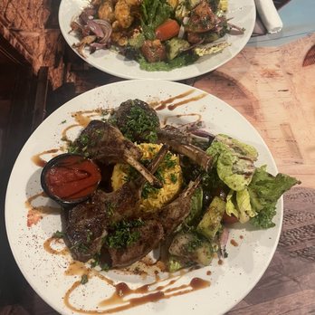 Lebanon Grill - Lamb chops plate - Mediterranean Near Me - New Orleans, Louisiana Lebanon Grill - Lamb chops plate - Mediterranean Near Me - New Orleans, Louisiana