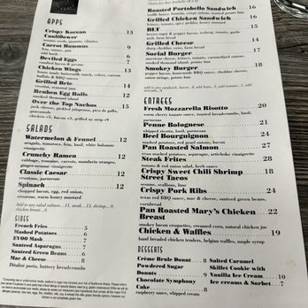Social Station - Food menu - American Near Me - Henderson, Nevada