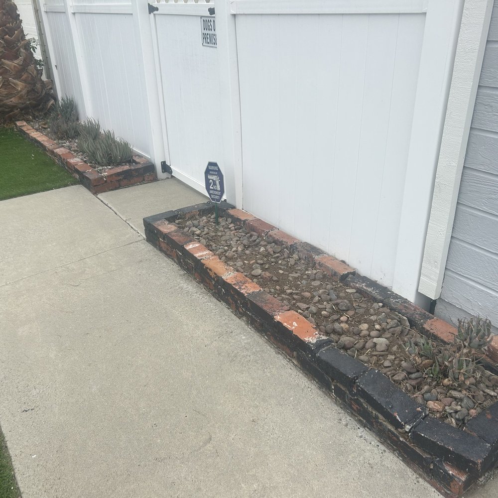 Golden Tree Care - Planter beds after - Tree Services Near Me