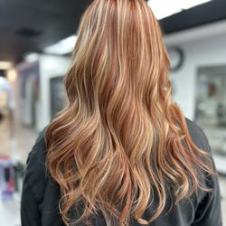 Bila's Hair Studio & Supplies - Copper and gold!
