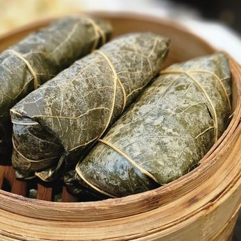 Chef Tony Dim Sum - Sticky Rice Wrapped in Lotus Leaf 荷香糯米雞 - Dim Sum Near Me - Arcadia, California Chef Tony Dim Sum - Sticky Rice Wrapped in Lotus Leaf 荷香糯米雞 - Dim Sum Near Me - Arcadia, California