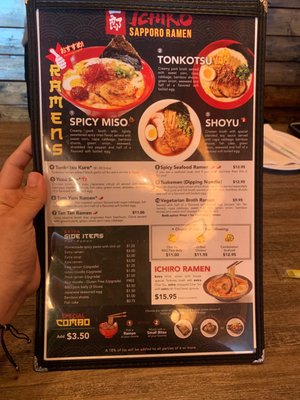 Menu photo 2 Ichiro Houston, TX