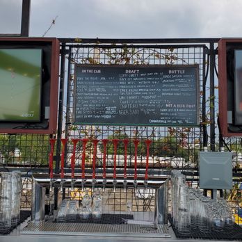 Revelry Brewing - Current tap list on rooftop at Revelry Brewing - Breweries Near Me - Charleston, South Carolina Revelry Brewing - Current tap list on rooftop at Revelry Brewing - Breweries Near Me - Charleston, South Carolina