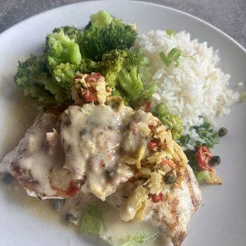 Pop's Sunset Grill - Grouper fresh catch special - Seafood Near Me - Nokomis, Florida Pop's Sunset Grill - Grouper fresh catch special - Seafood Near Me - Nokomis, Florida