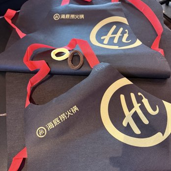 Hi Bowl Malatang - Apron and hair ties - Chinese Near Me - Toronto, Ontario Hi Bowl Malatang - Apron and hair ties - Chinese Near Me - Toronto, Ontario
