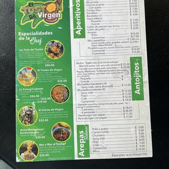 El Toston de Virgen - Menu - Puerto Rican Near Me - Cidra, Puerto Rico El Toston de Virgen - Menu - Puerto Rican Near Me - Cidra, Puerto Rico