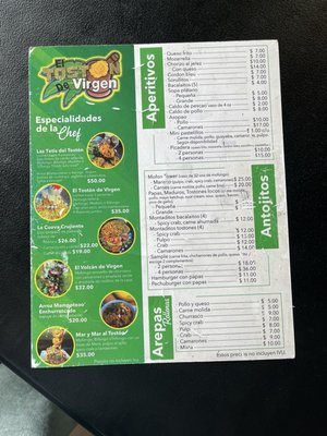 Menu photo 1 El Toston de Virgen Cidra, PR Menu photo 1 El Toston de Virgen Cidra, PR