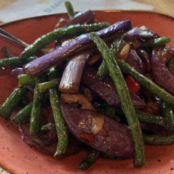 Sumiao Hunan Kitchen - String Bean with Eggplant * - Chinese Near Me - Cambridge, Massachusetts Sumiao Hunan Kitchen - String Bean with Eggplant * - Chinese Near Me - Cambridge, Massachusetts